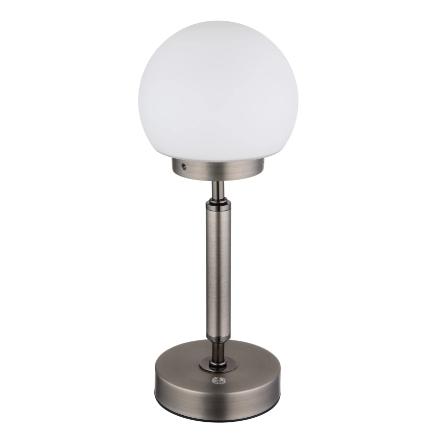 Globo - LED Stmievateľná nabíjacia dotyková stolná lampa LED/2,5W/5V 1800mAh 2700/4000/6500K antracit