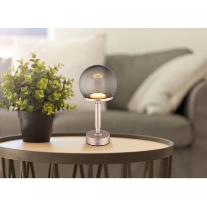 Globo - LED Stmievateľná nabíjacia dotyková stolná lampa LED/2,5W/5V 1800mAh 2700/4000/6500K rose gold