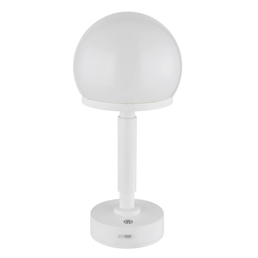 Globo - LED Stmievateľná nabíjacia dotyková stolná lampa LED/2,5W/5V 1800mAh 2800K biela