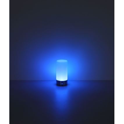 Globo - LED RGBW stmievateľná dotyková vonkajšia stolová lampa LED/1,8W/5V 1500 mAh čierna