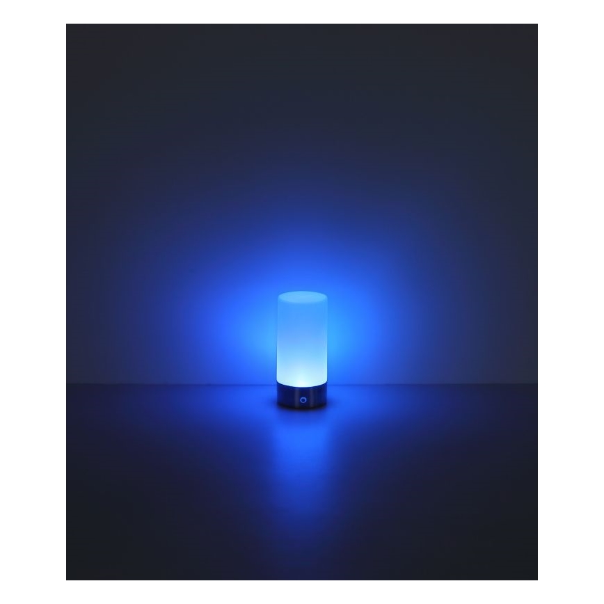 Globo - LED RGBW stmievateľná dotyková vonkajšia stolová lampa LED/1,8W/5V 1500 mAh čierna