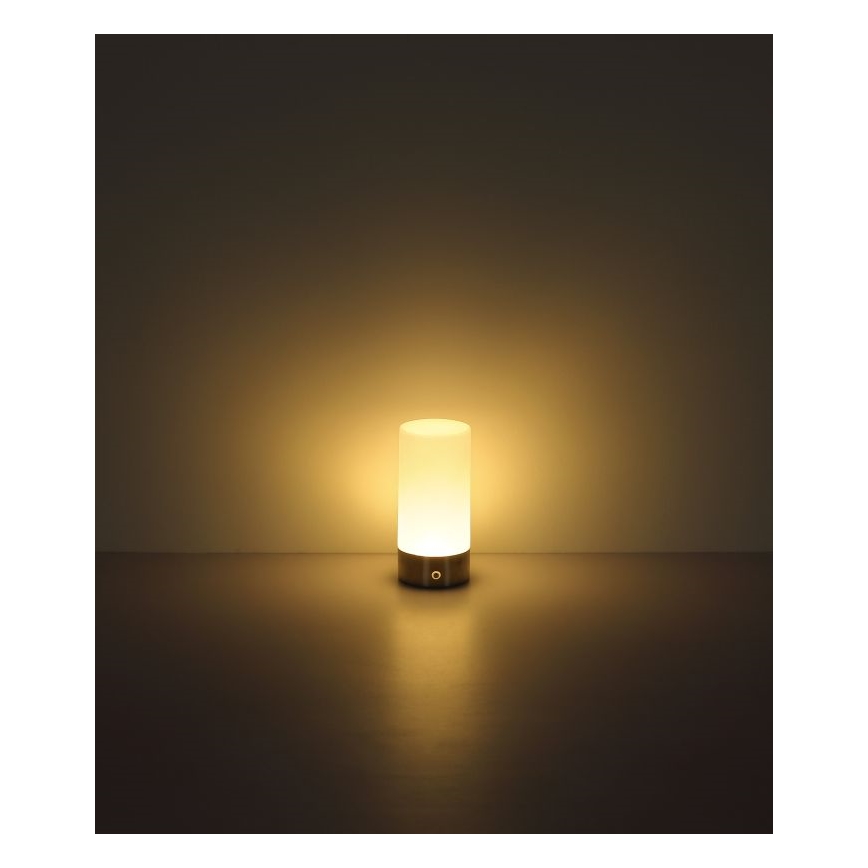 Globo - LED RGBW stmievateľná dotyková vonkajšia stolová lampa LED/1,8W/5V 1500 mAh čierna