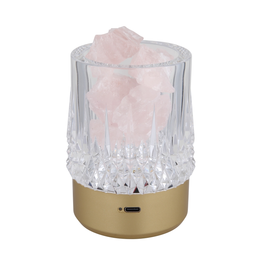 Globo - LED Stmievateľná dotyková stolná lampa LED/1W/5V 3000K 1200 mAh zlatá