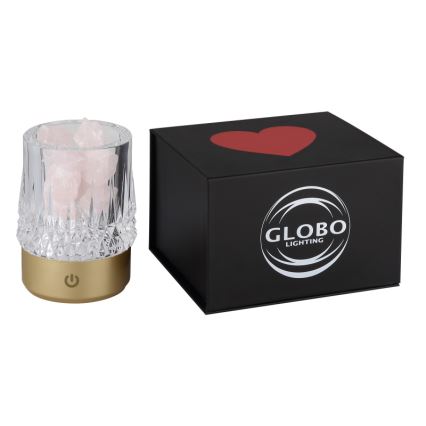 Globo - LED Stmievateľná dotyková stolná lampa LED/1W/5V 3000K 1200 mAh zlatá