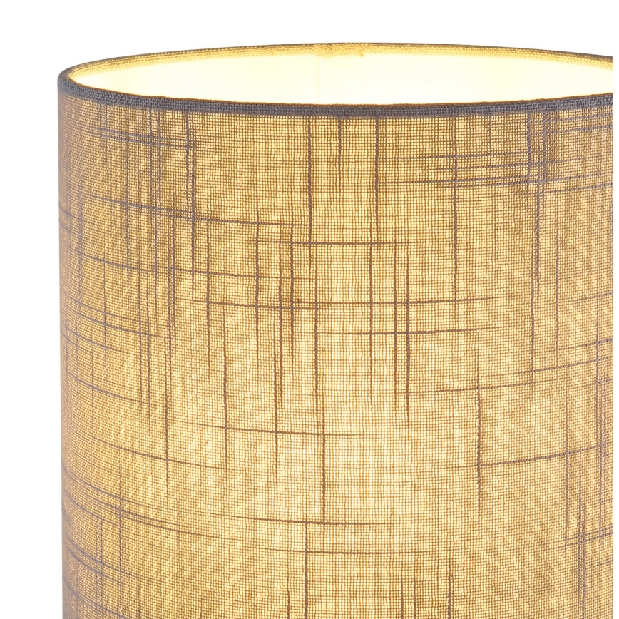 Globo - Stolná lampa 1xE27/40W/230V sivá