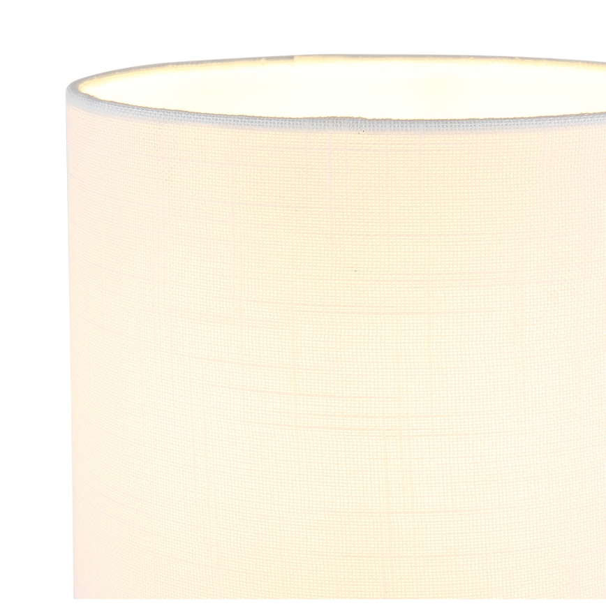 Globo - Stolná lampa 1xE27/40W/230V biela