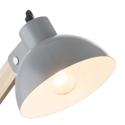 Globo - Stolná lampa 1xE27/40W/230V buk