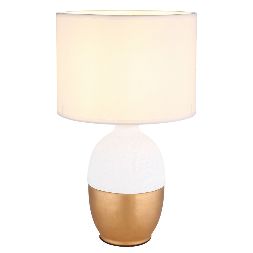 Globo - Stolná lampa 1xE14/40W/230V biela