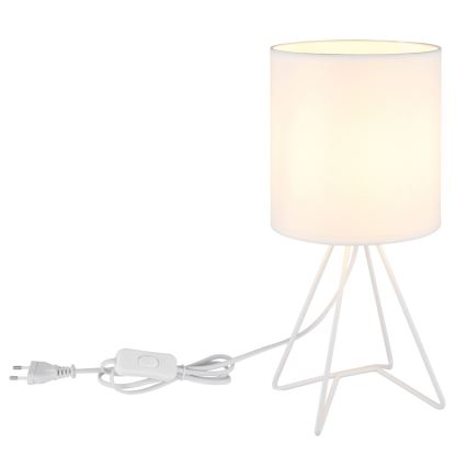 Globo - Stolná lampa 1xE14/40W/230V biela