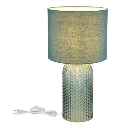 Globo - Stolná lampa 1xE27/60W/230V zelená