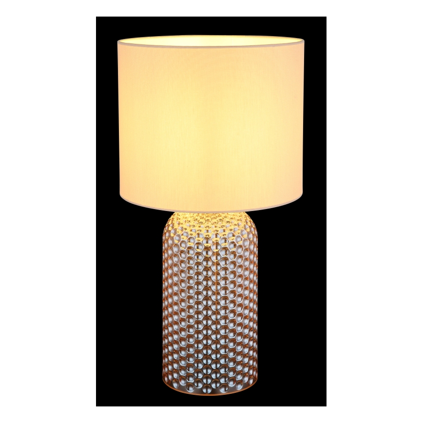 Globo - Stolná lampa 1xE27/60W/230V béžová