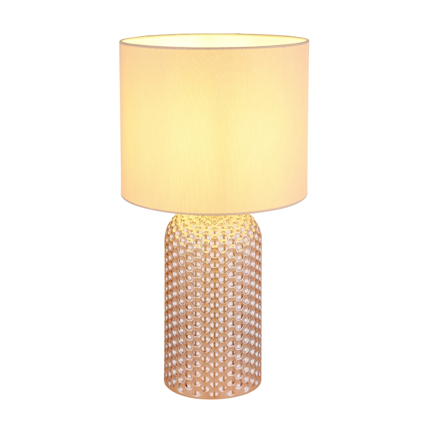Globo - Stolná lampa 1xE27/60W/230V béžová