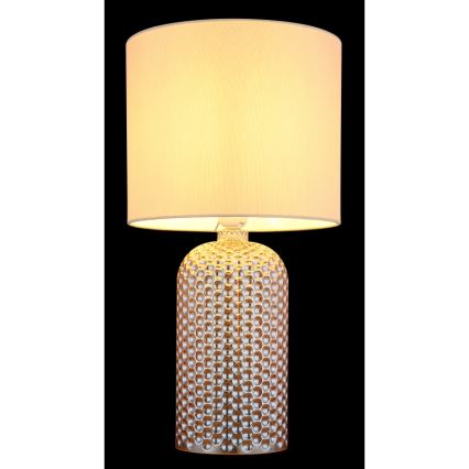 Globo - Stolná lampa 1xE27/60W/230V béžová