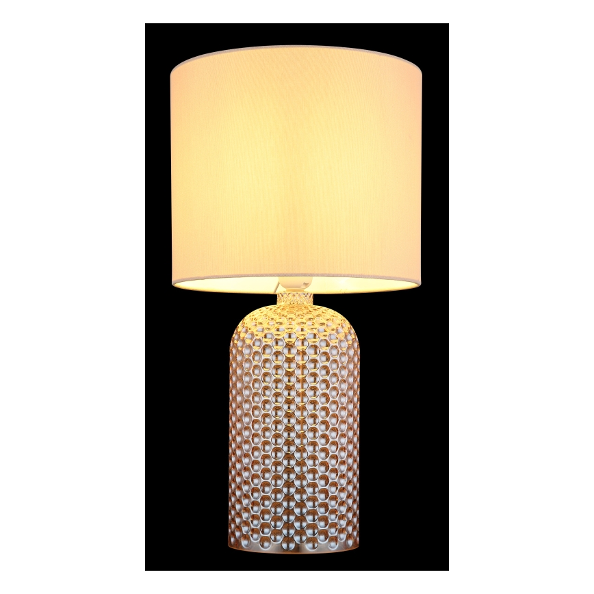 Globo - Stolná lampa 1xE27/60W/230V béžová