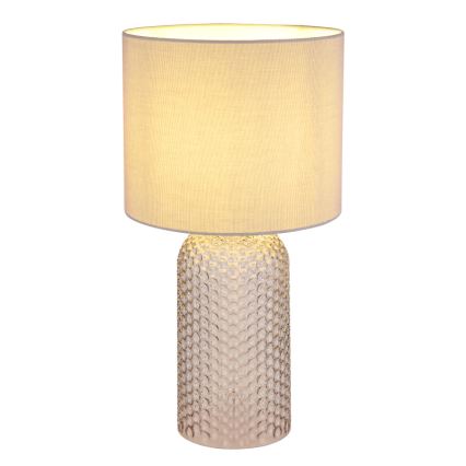 Globo - Stolná lampa 1xE27/60W/230V šedá