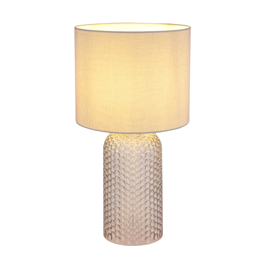 Globo - Stolná lampa 1xE27/60W/230V šedá