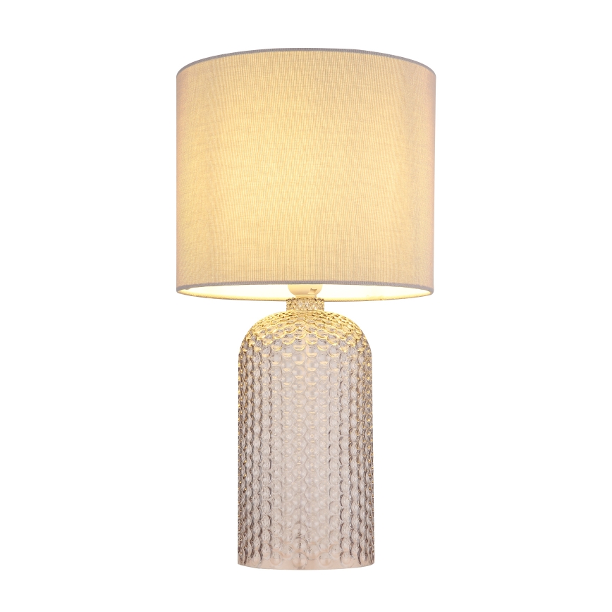 Globo - Stolná lampa 1xE27/60W/230V šedá