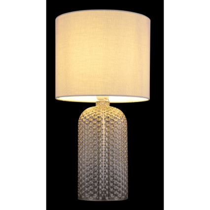 Globo - Stolná lampa 1xE27/60W/230V šedá