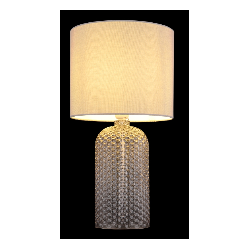 Globo - Stolná lampa 1xE27/60W/230V šedá