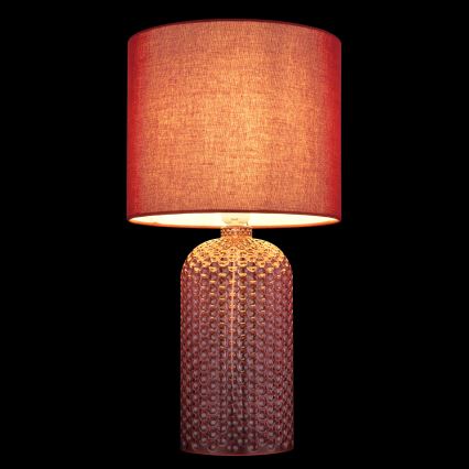 Globo - Stolná lampa 1xE27/60W/230V červená