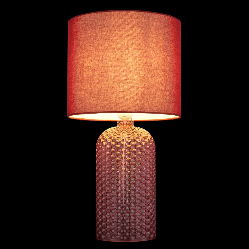 Globo - Stolná lampa 1xE27/60W/230V červená