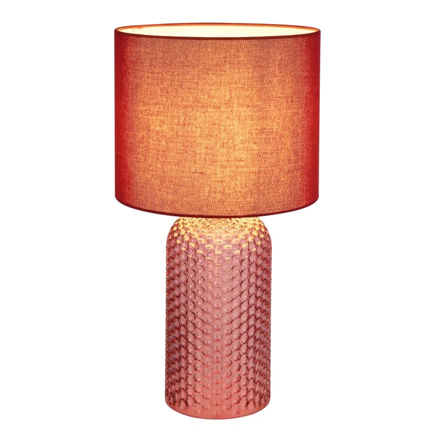 Globo - Stolná lampa 1xE27/60W/230V červená