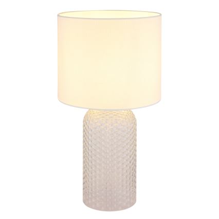 Globo - Stolná lampa 1xE27/60W/230V biela