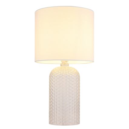 Globo - Stolná lampa 1xE27/60W/230V biela
