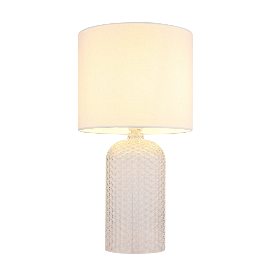 Globo - Stolná lampa 1xE27/60W/230V biela