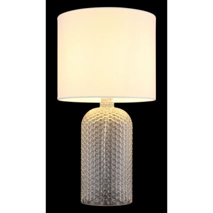 Globo - Stolná lampa 1xE27/60W/230V biela
