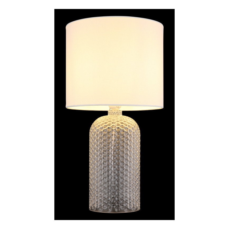 Globo - Stolná lampa 1xE27/60W/230V biela