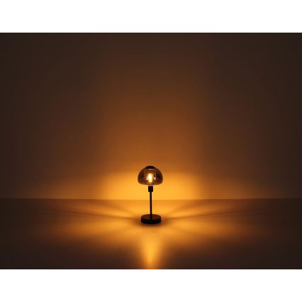 Globo - Stolný dotyková lampa 1xE14/25W/230V čierna