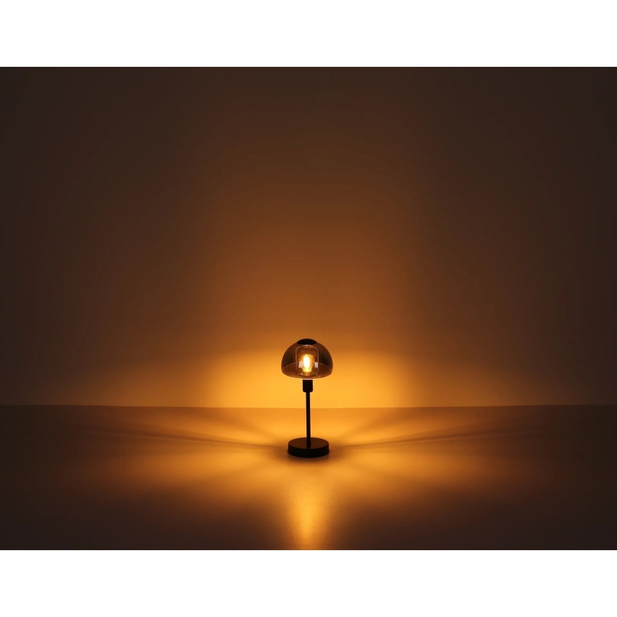 Globo - Stolný dotyková lampa 1xE14/25W/230V čierna