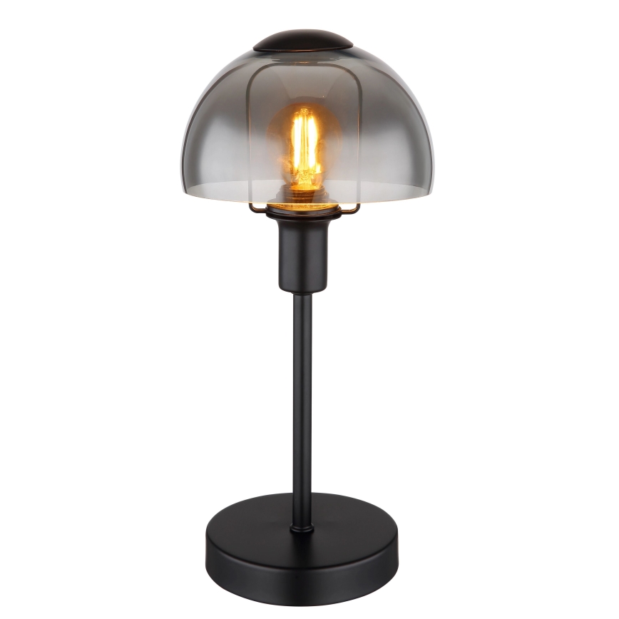 Globo - Stolný dotyková lampa 1xE14/25W/230V čierna
