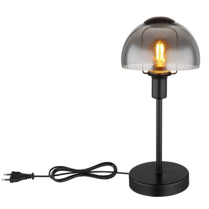 Globo - Stolný dotyková lampa 1xE14/25W/230V čierna