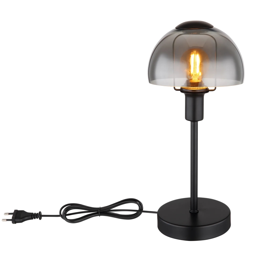 Globo - Stolný dotyková lampa 1xE14/25W/230V čierna