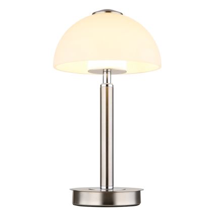 Globo - stmievateľná dotyková stolná LED lampa LED/7W/230V 3000K matný chróm