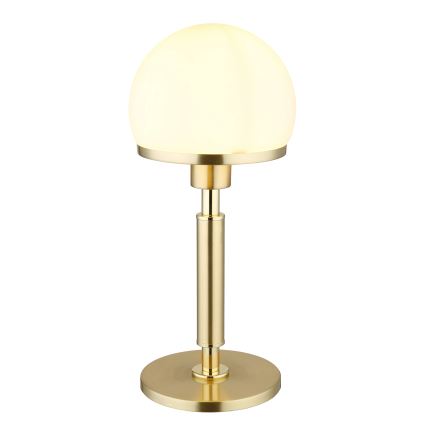 Globo - Stolná lampa 1xE27/40W/230V zlatá