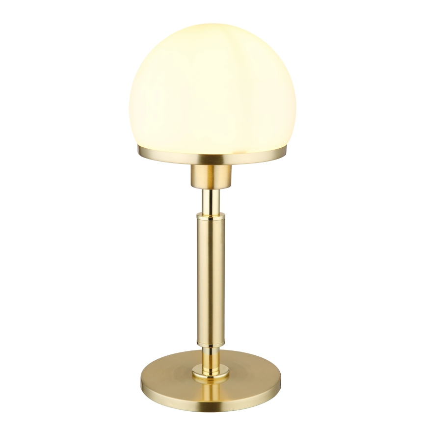Globo - Stolná lampa 1xE27/40W/230V zlatá