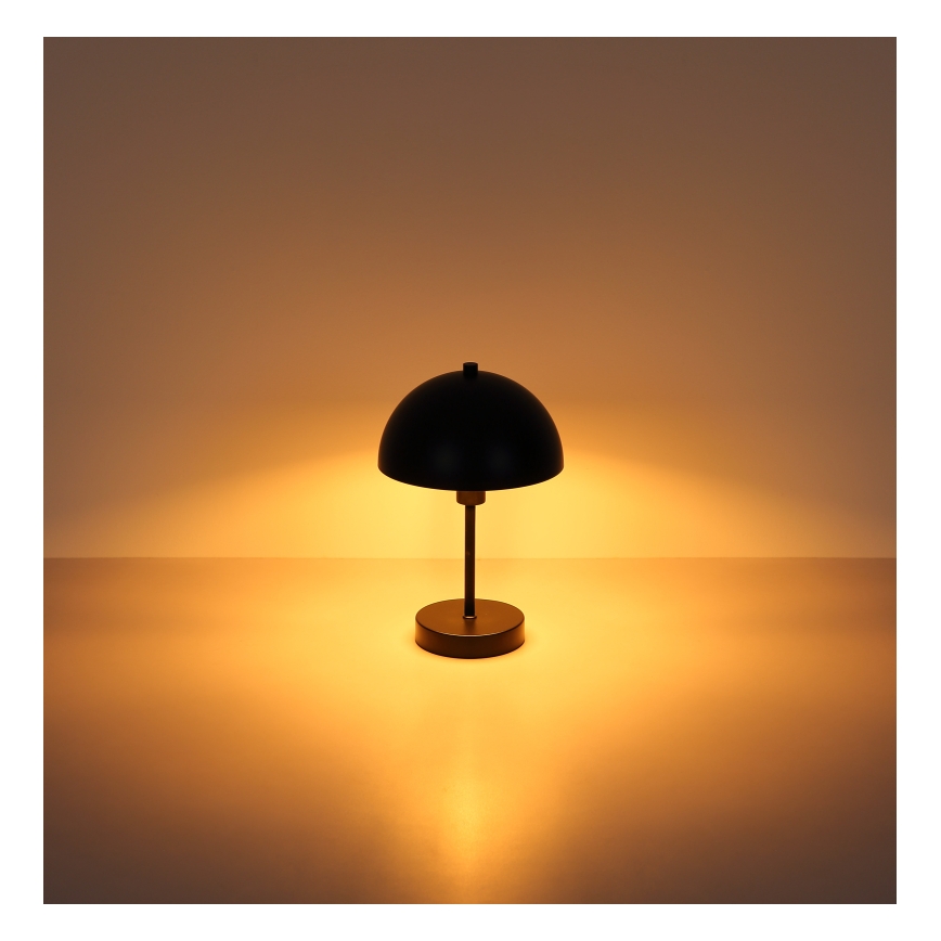 Globo - Stolná lampa 1xE14/40W/230V čierna