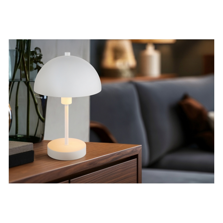 Globo - Stolová lampa 1xE14/40W/230V biela