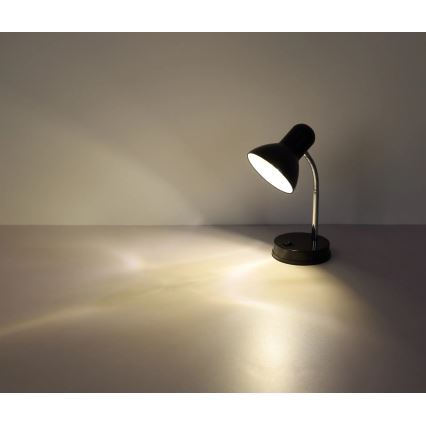 Globo - Stolná lampa 1xE27/40W/230V čierna