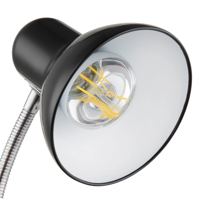 Globo - Stolná lampa 1xE27/40W/230V čierna