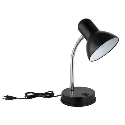 Globo - Stolná lampa 1xE27/40W/230V čierna