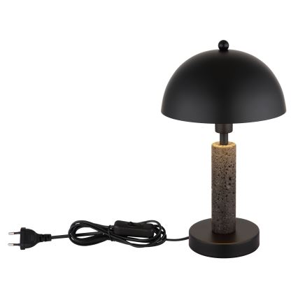 Globo - Stolová lampa 1xE14/40W/230V čierna