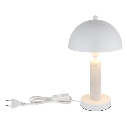 Globo - Stolná lampa 1xE14/40W/230V biela