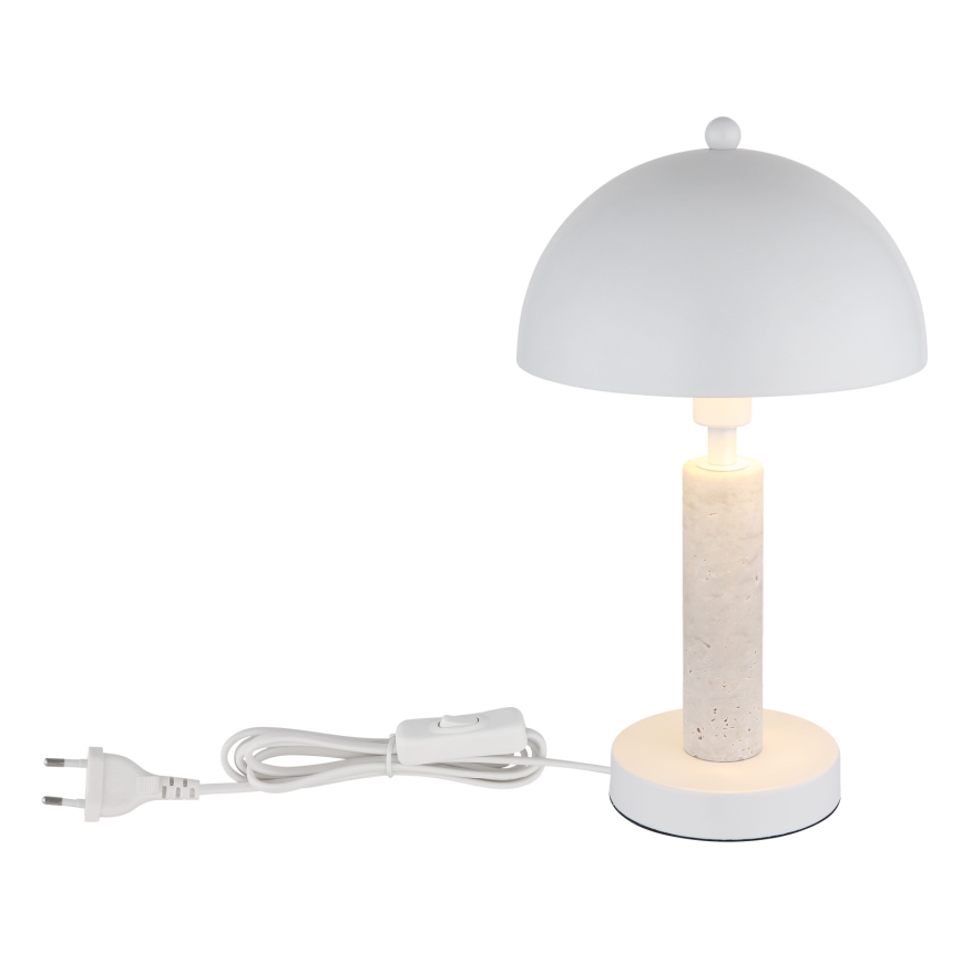 Globo - Stolná lampa 1xE14/40W/230V biela