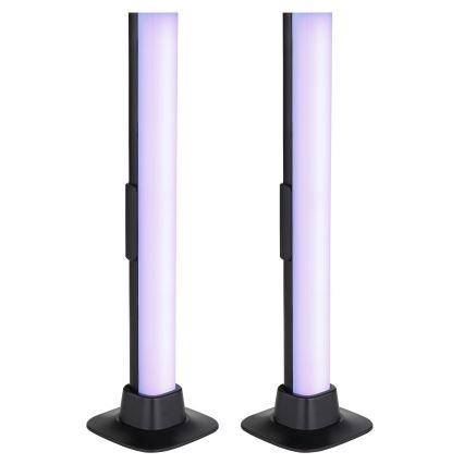 Globo RGB- SADA 2x LED RGB Stmievateľná stolná lampa 2v1 LED/2W/5V USB Wi-Fi Tuya