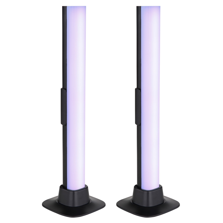 Globo RGB- SADA 2x LED RGB Stmievateľná stolná lampa 2v1 LED/2W/5V USB Wi-Fi Tuya
