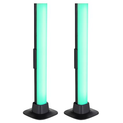 Globo RGB- SADA 2x LED RGB Stmievateľná stolná lampa 2v1 LED/2W/5V USB Wi-Fi Tuya